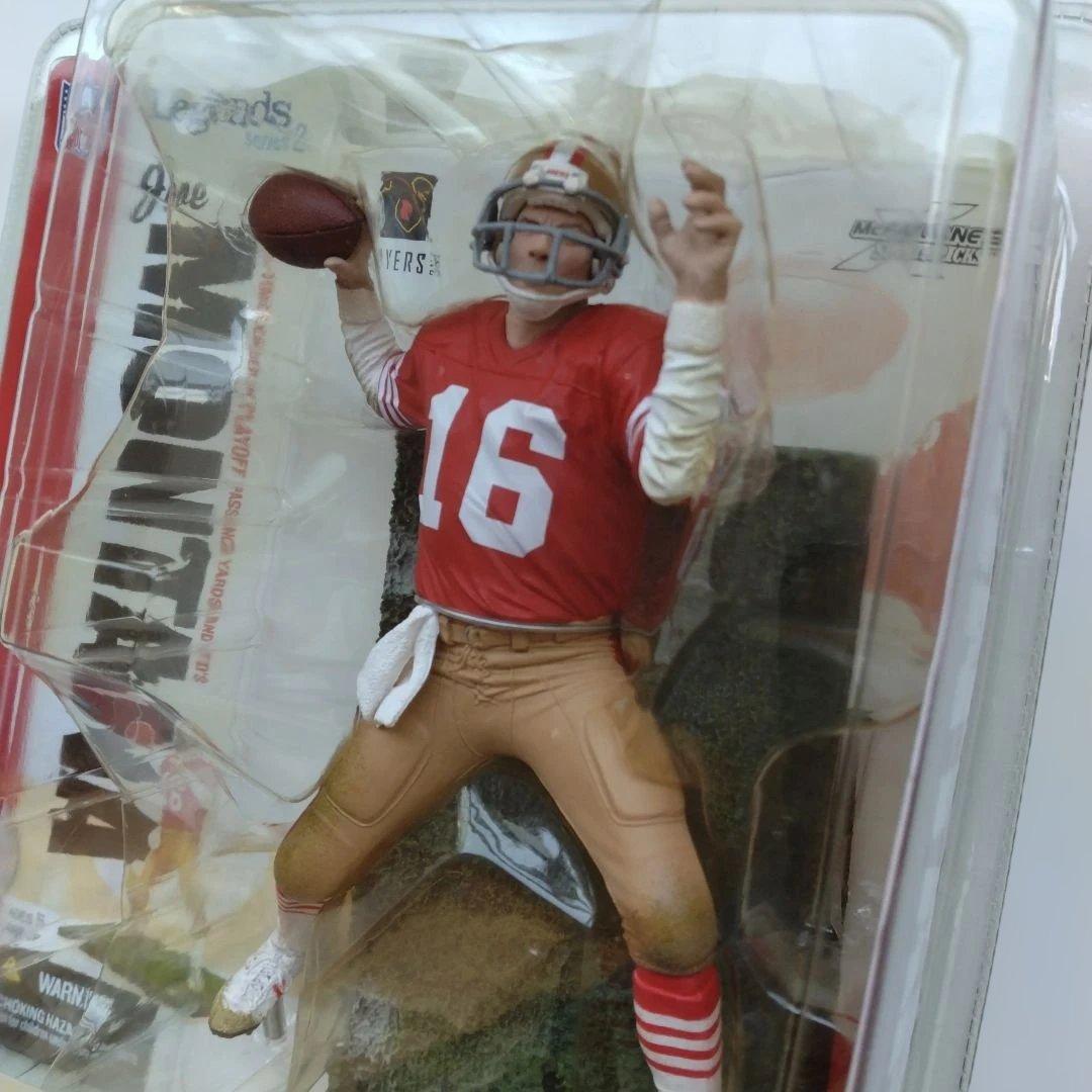 (未開封品)マクファーレンNFL ジョー・モンタナ フィギュア 2体セット