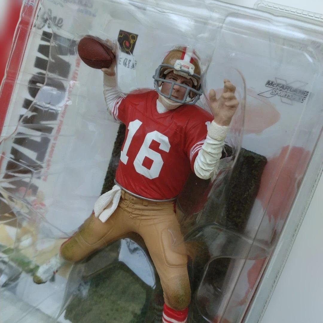 (未開封品)マクファーレンNFL ジョー・モンタナ フィギュア 2体セット