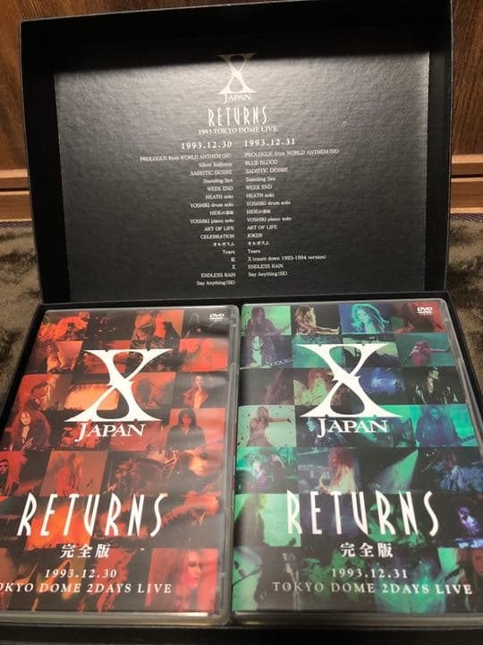 X JAPAN/X JAPAN RETURNS 完全版