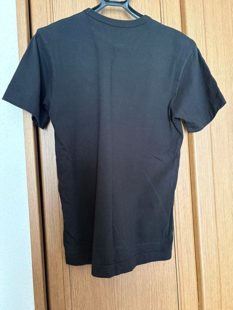 はま コムデギャルソン ロゴ Tシャツブラック M