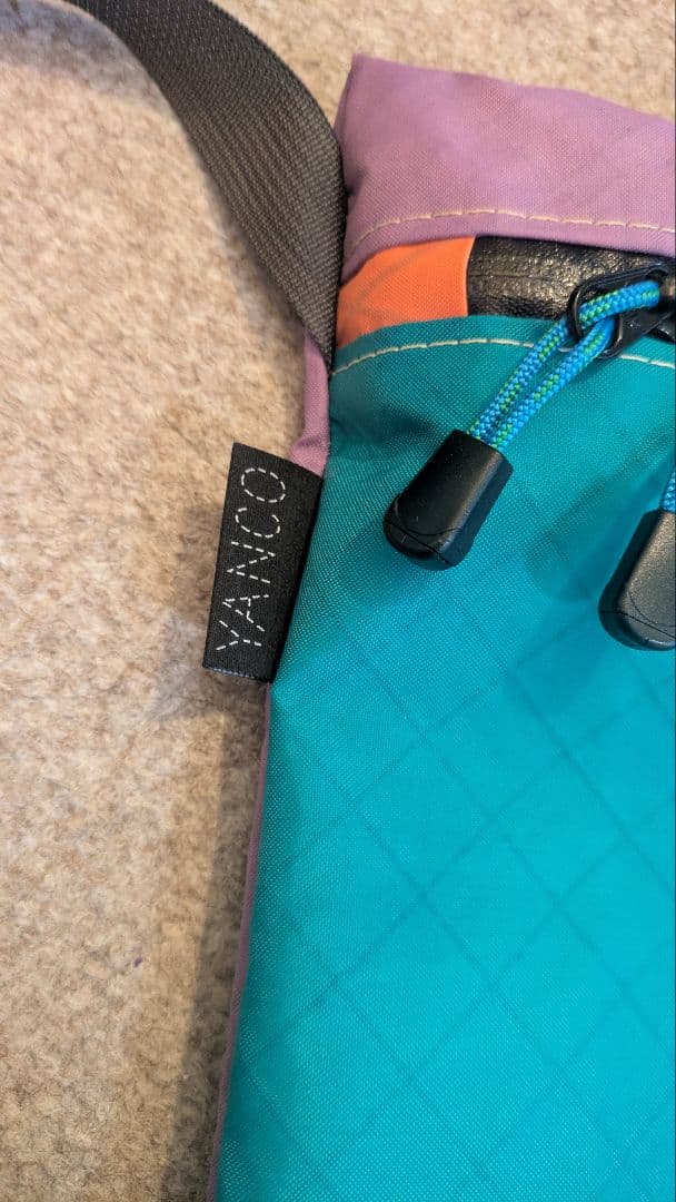 【完売品】YANCO サコッシュ ターコイズ ECO-PAC BLUELUG