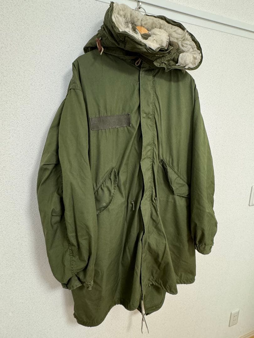 【美品】M-65 フィッシュテール モッズコート フルセット Mサイズ 米軍実物