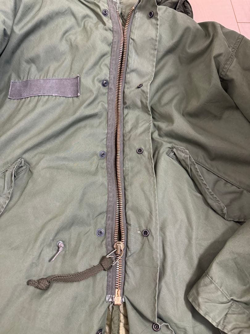 【美品】M-65 フィッシュテール モッズコート フルセット Mサイズ 米軍実物