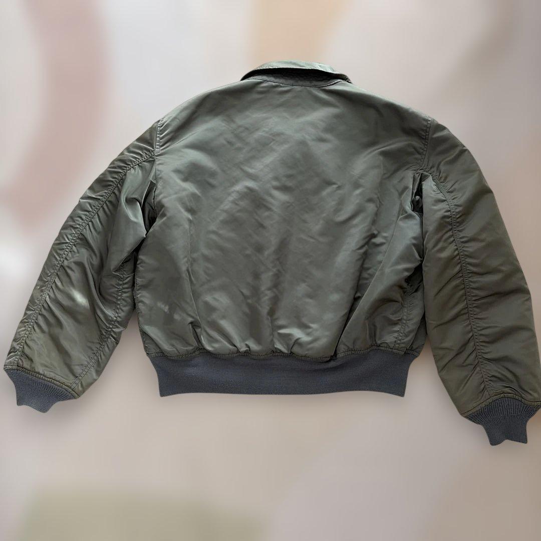 ALPHA INDUSTRIES MA-1フライトジャケット　USA製　オリーブ
