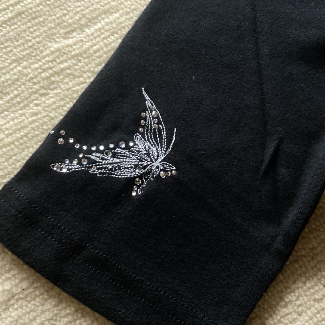kiryuyrik キリュウキリュウ Vネック ブラック Tシャツ 半袖