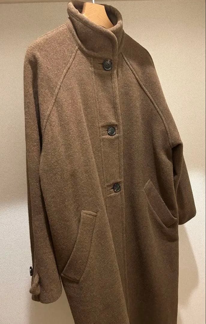 削除予定あり/todayful ウールコートsize38