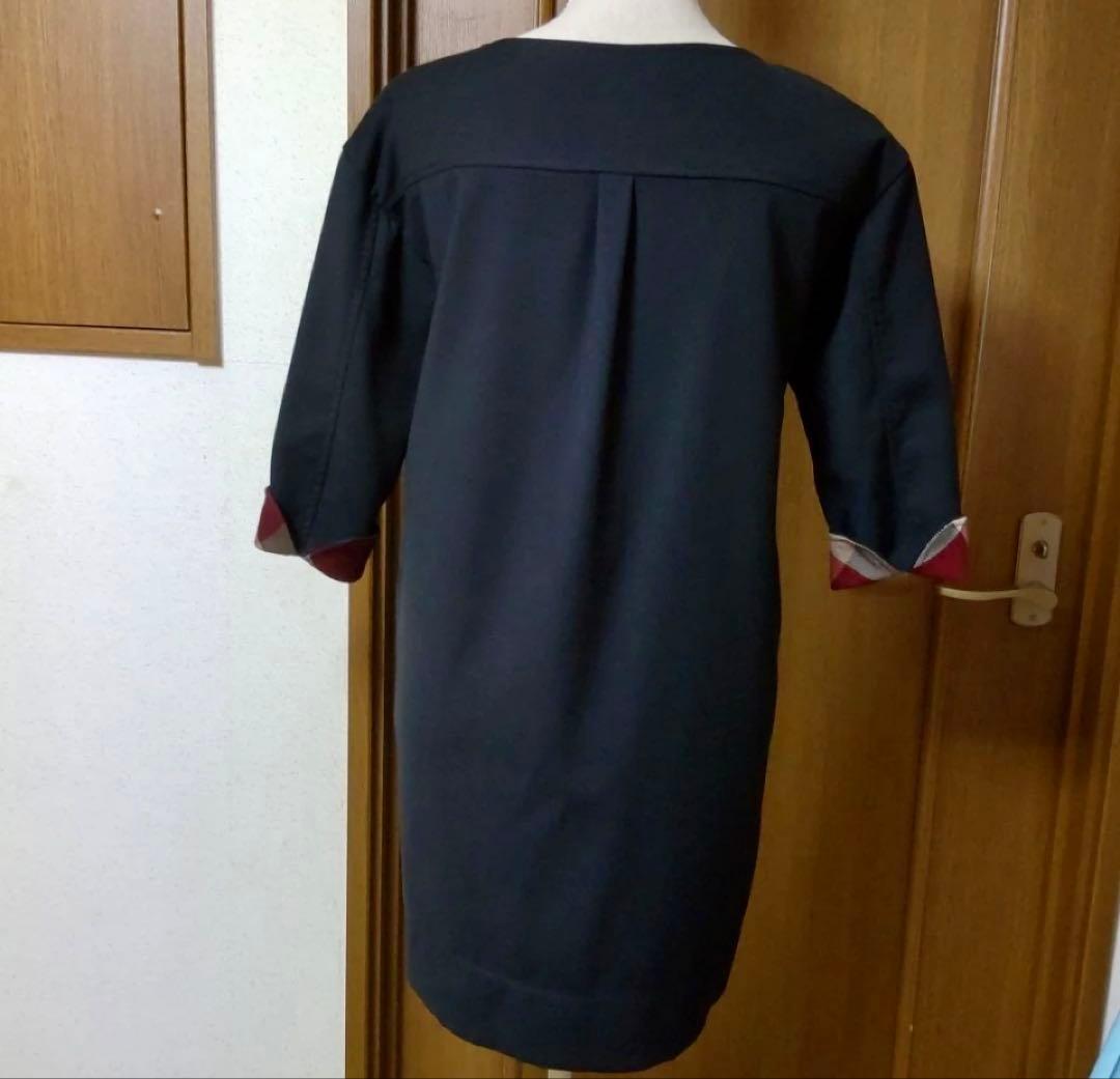 【極美品】BLUE LABEL CRESTBRIDGE 七分袖ワンピース