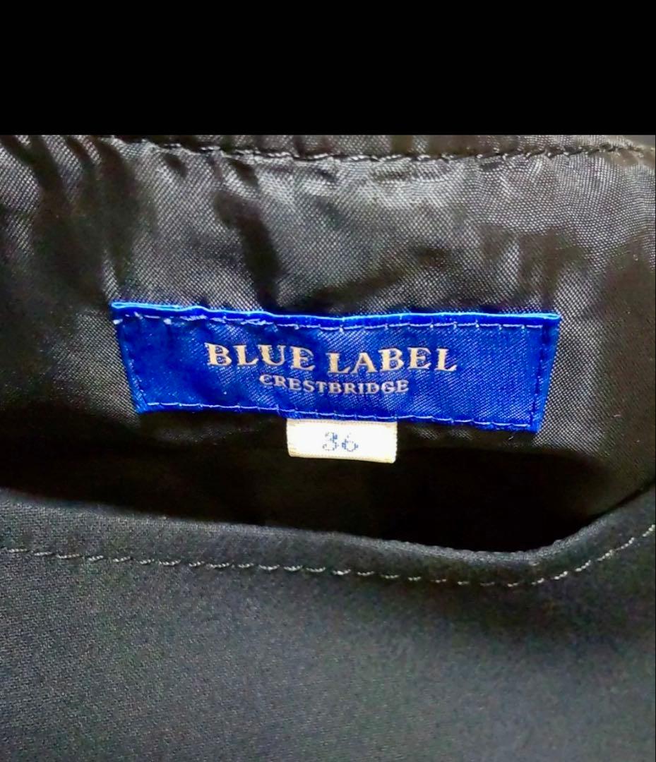 【極美品】BLUE LABEL CRESTBRIDGE 七分袖ワンピース