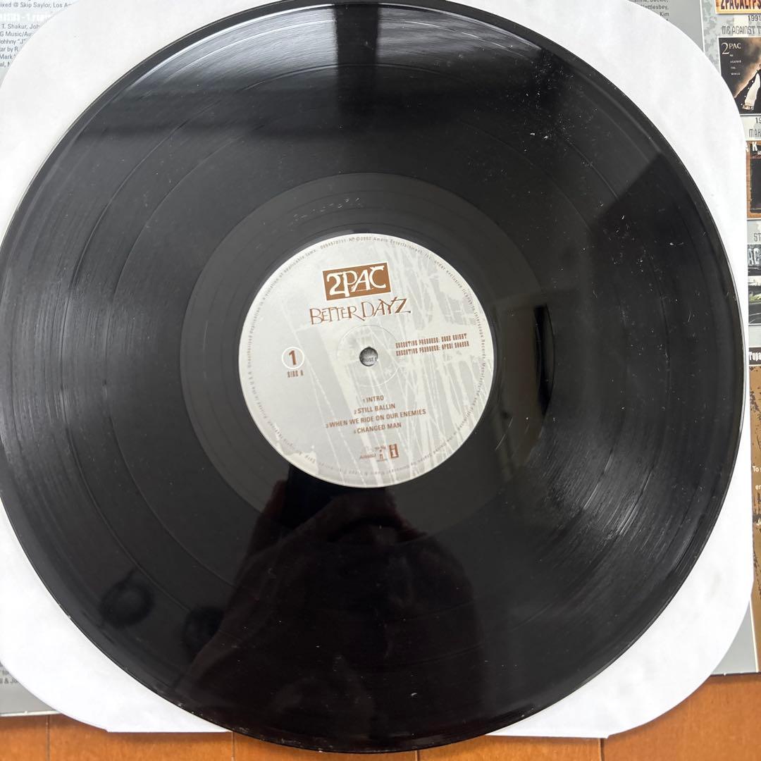 2PAC BETTER DAYZ レコード　4枚組