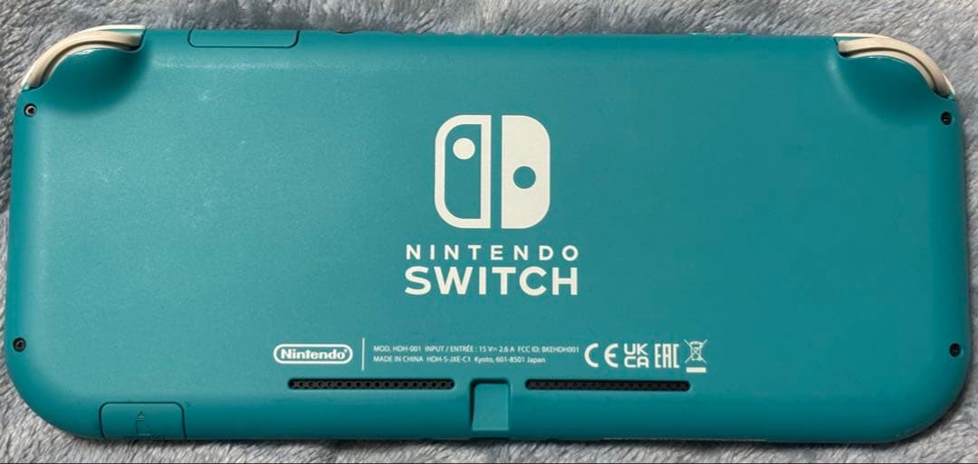 Nintendo switch Lite ターコイズ　本体のみ・傷あり
