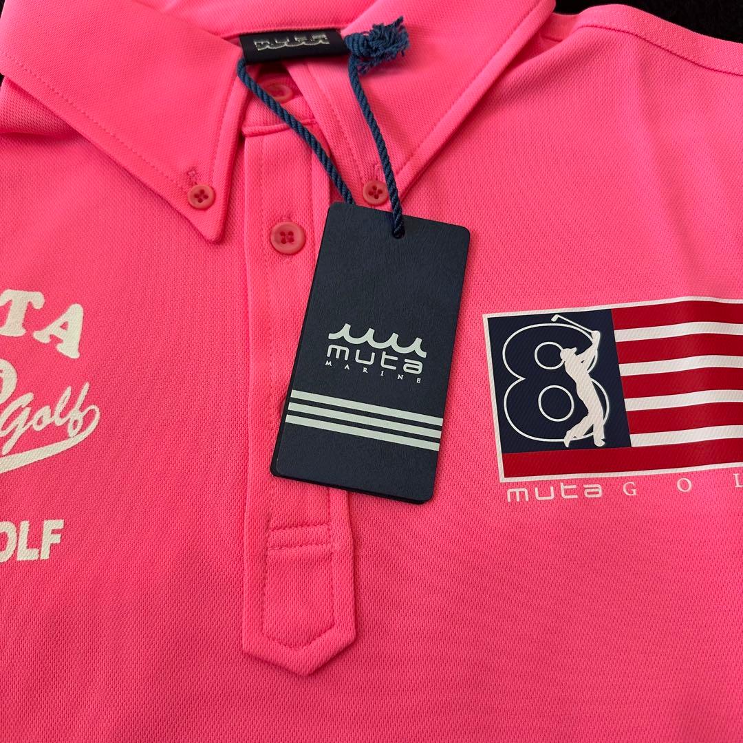 新品 muta MARINE GOLF ムータマリン ゴルフ ポロシャツ 半袖