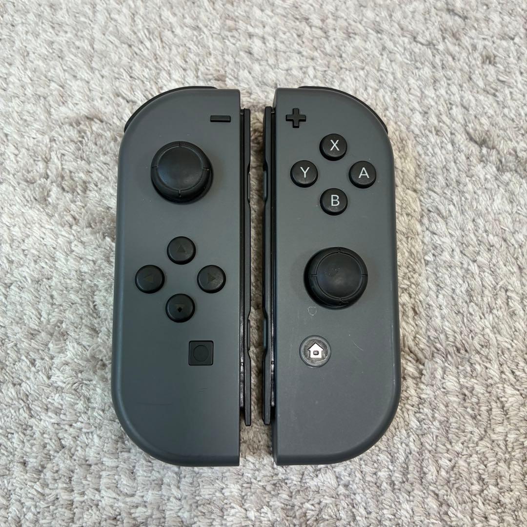 Nintendo Switch 本体 グレー 付属品とハンドル付き