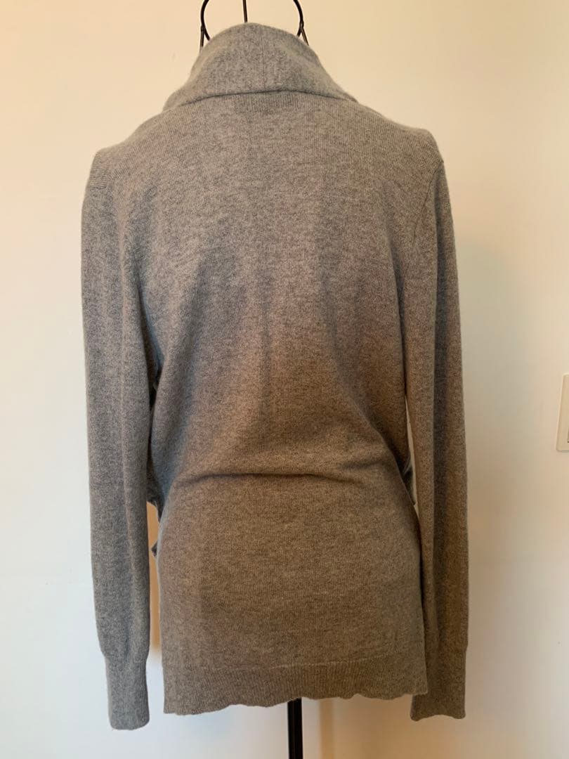 【DAMA collection】カシミヤ100% カシュクールカーディガン