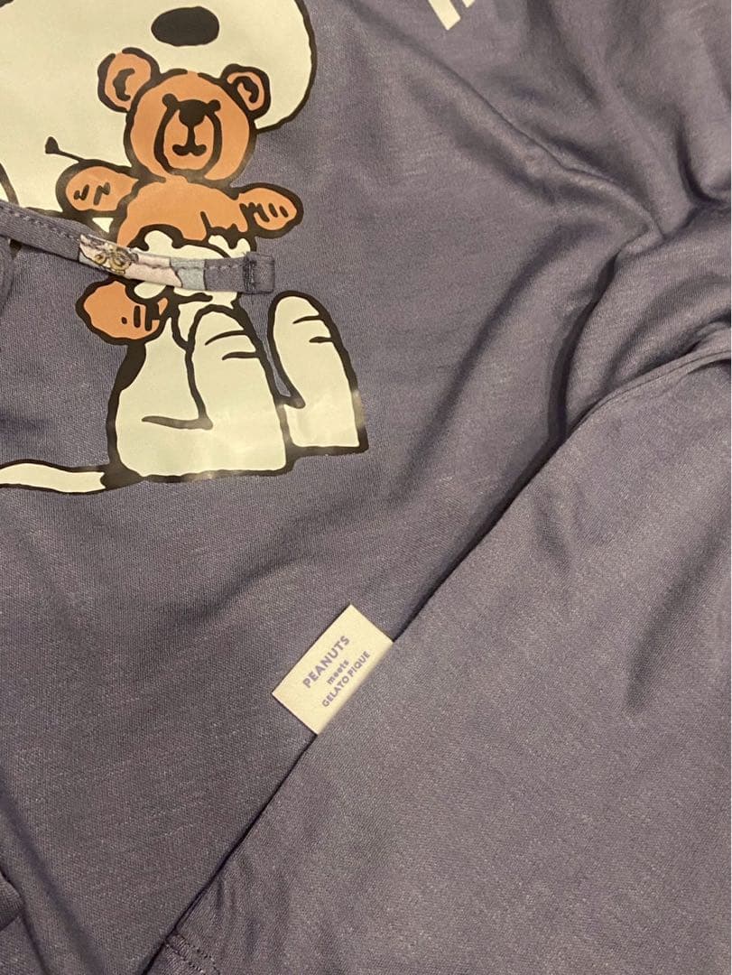 新品！ジェラートピケ♡Peanutsスヌーピールームウェア上下セットネイピー