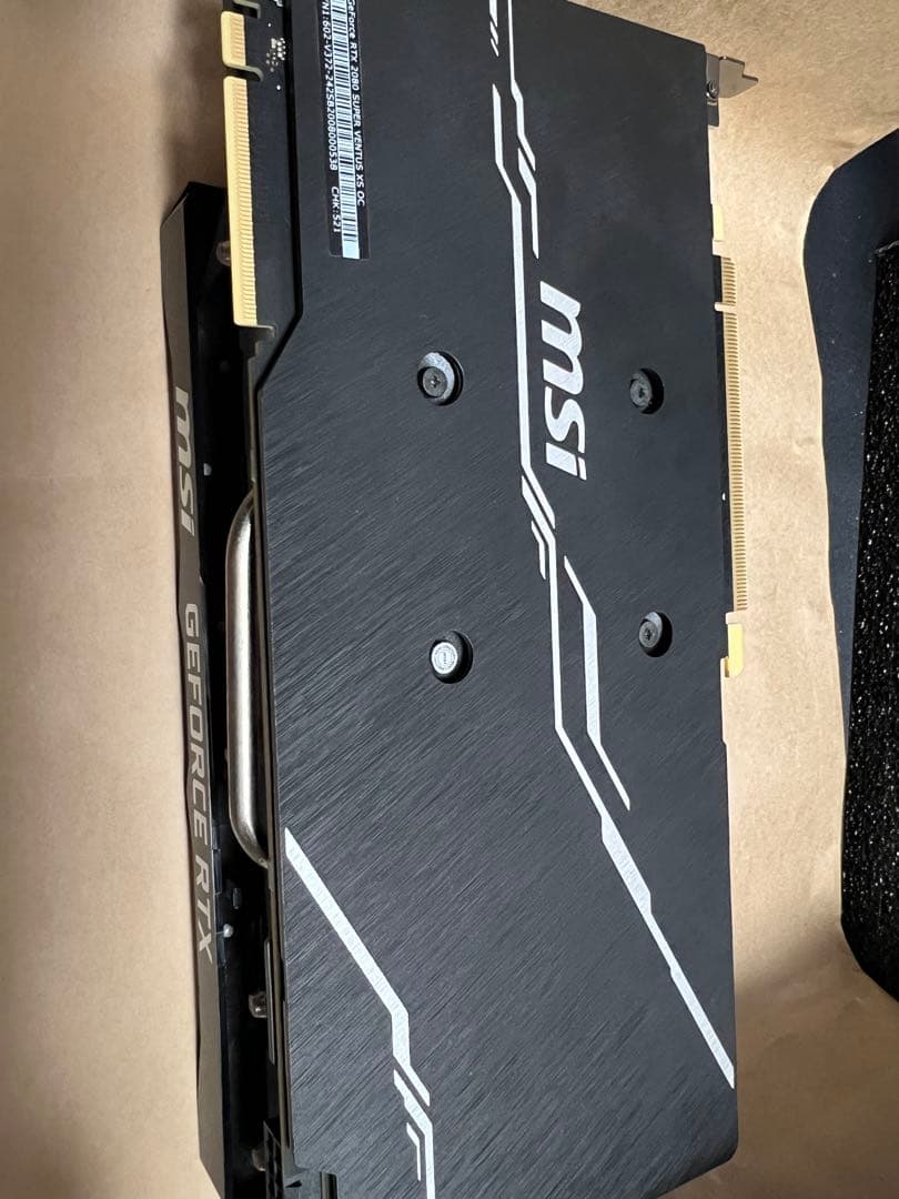 【ジャンク】GeForce RTX 2080 SUPER VENTUS XSOC