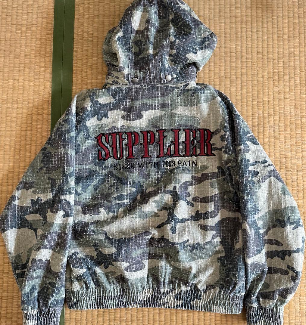 ジャケット・アウター supplier camouflage hooded blouson
