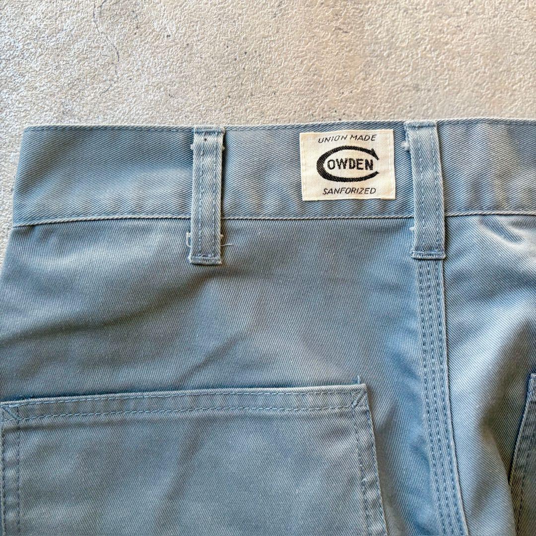 【美品】cowden ワークジャケット&ワークパンツ セット M