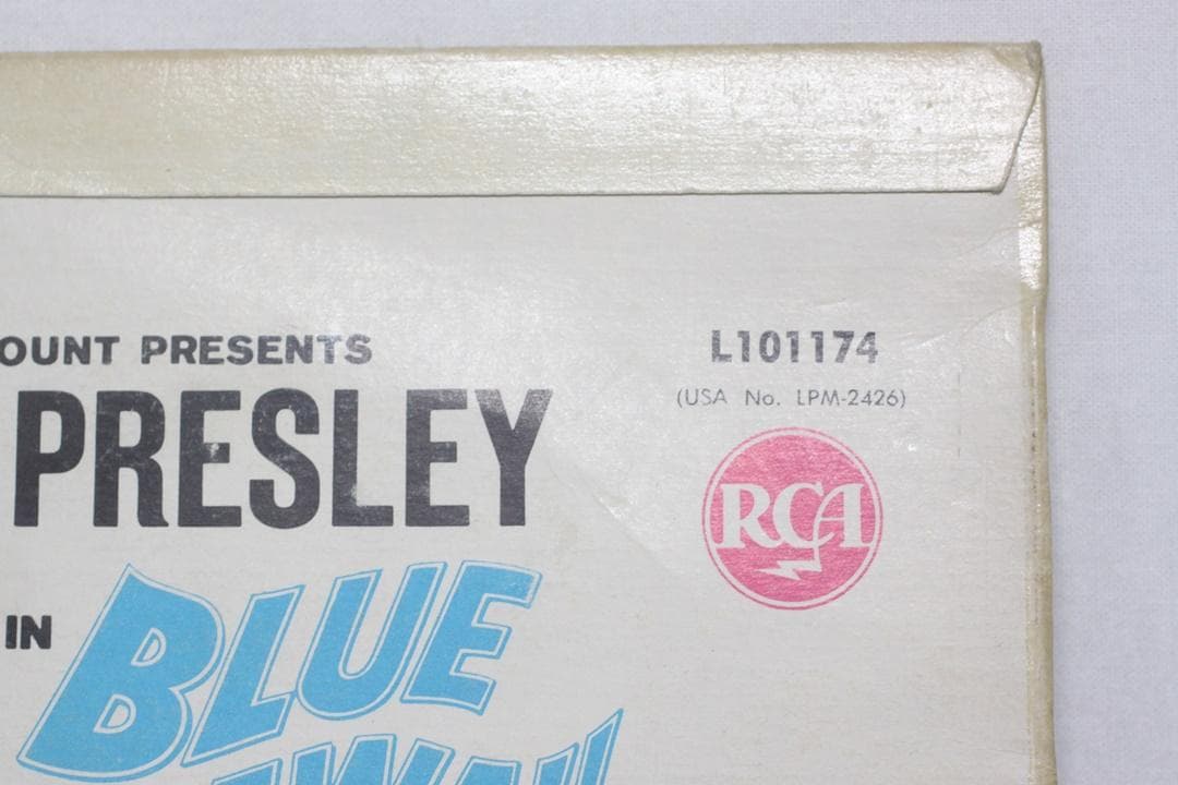 豪LP Elvis Presley Blue Hawaii オーストラリア盤モノ