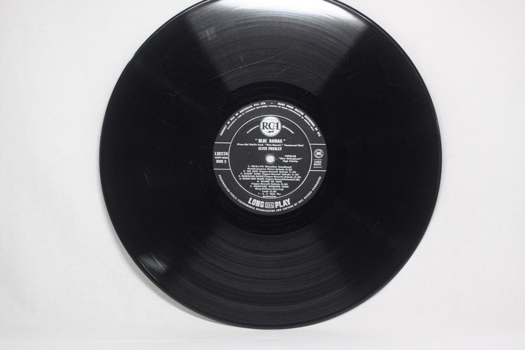 豪LP Elvis Presley Blue Hawaii オーストラリア盤モノ
