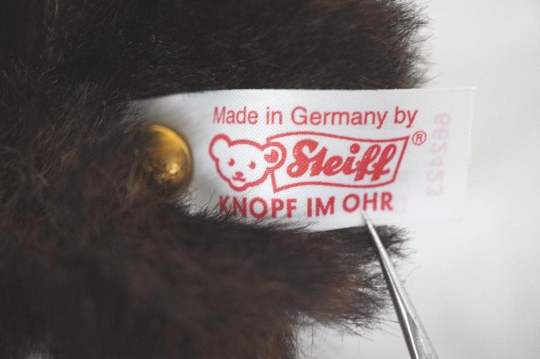 【M02-13】 Steiff シュタイフ ムーンテッド テディベア ぬいぐるみ