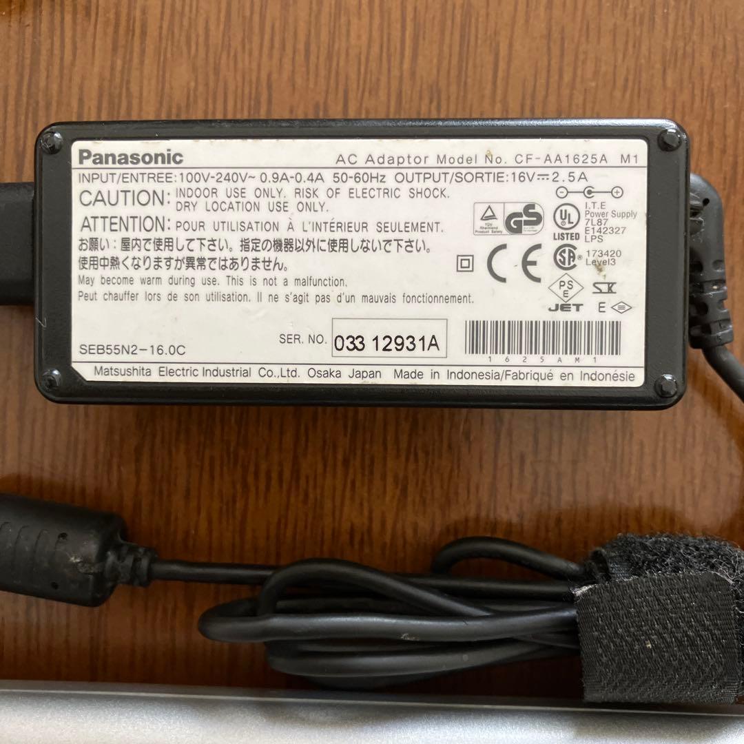 Pana CF-SX3JDHCS PC 本体 + ACアダプタ【ジャンク品】