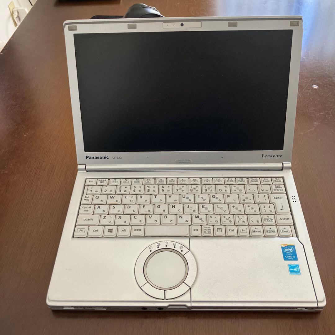 Pana CF-SX3JDHCS PC 本体 + ACアダプタ【ジャンク品】