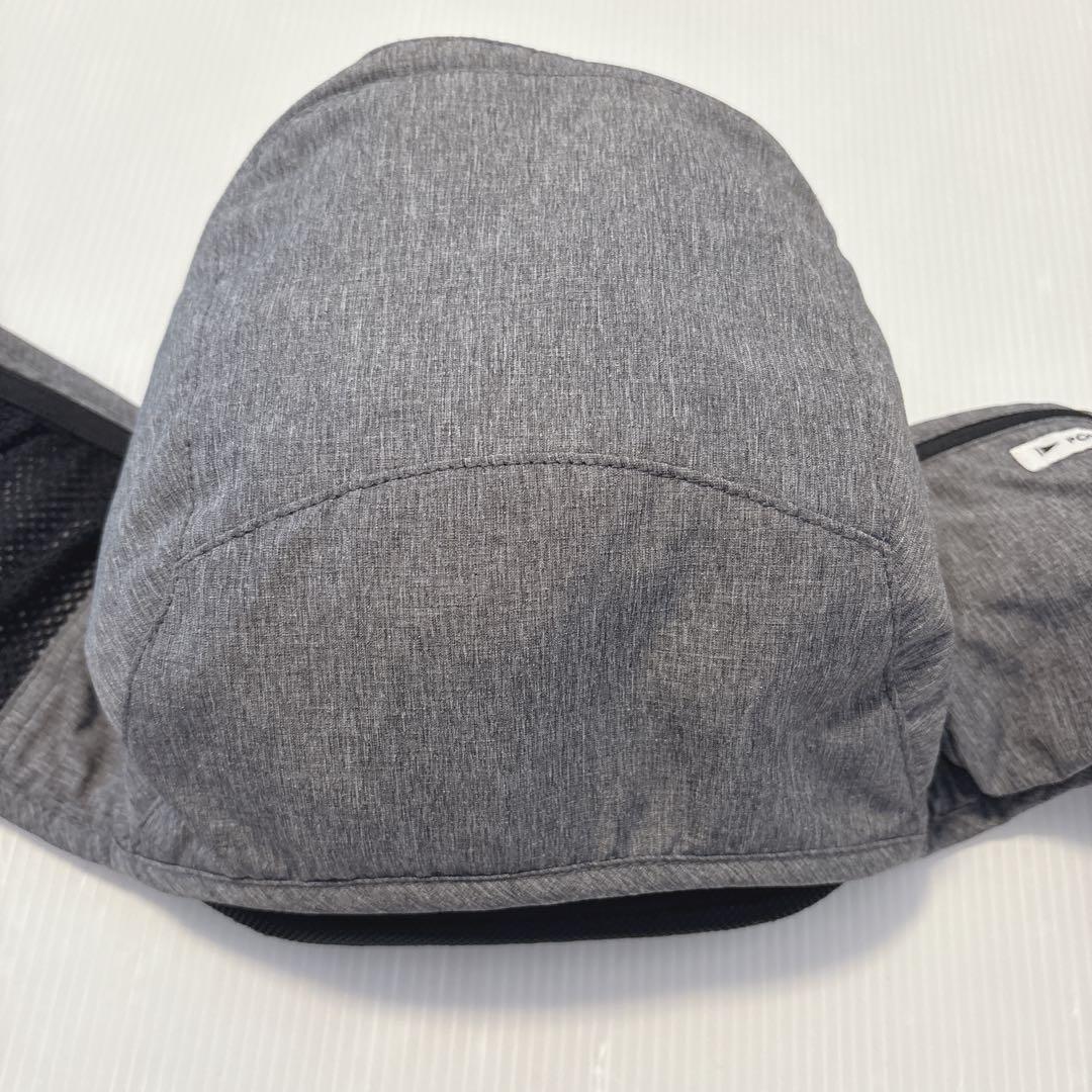 【美品】ポルバン プライム ヒップシート グレー 抱っこ紐 赤ちゃん