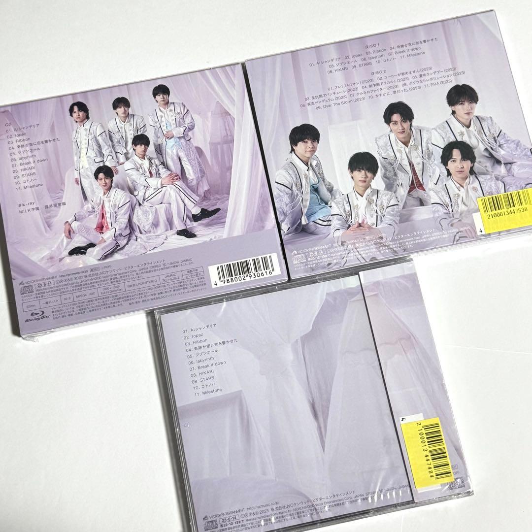 【新品未開封】M!LK Jewel 初回限定A.B 通常盤 3形態セット