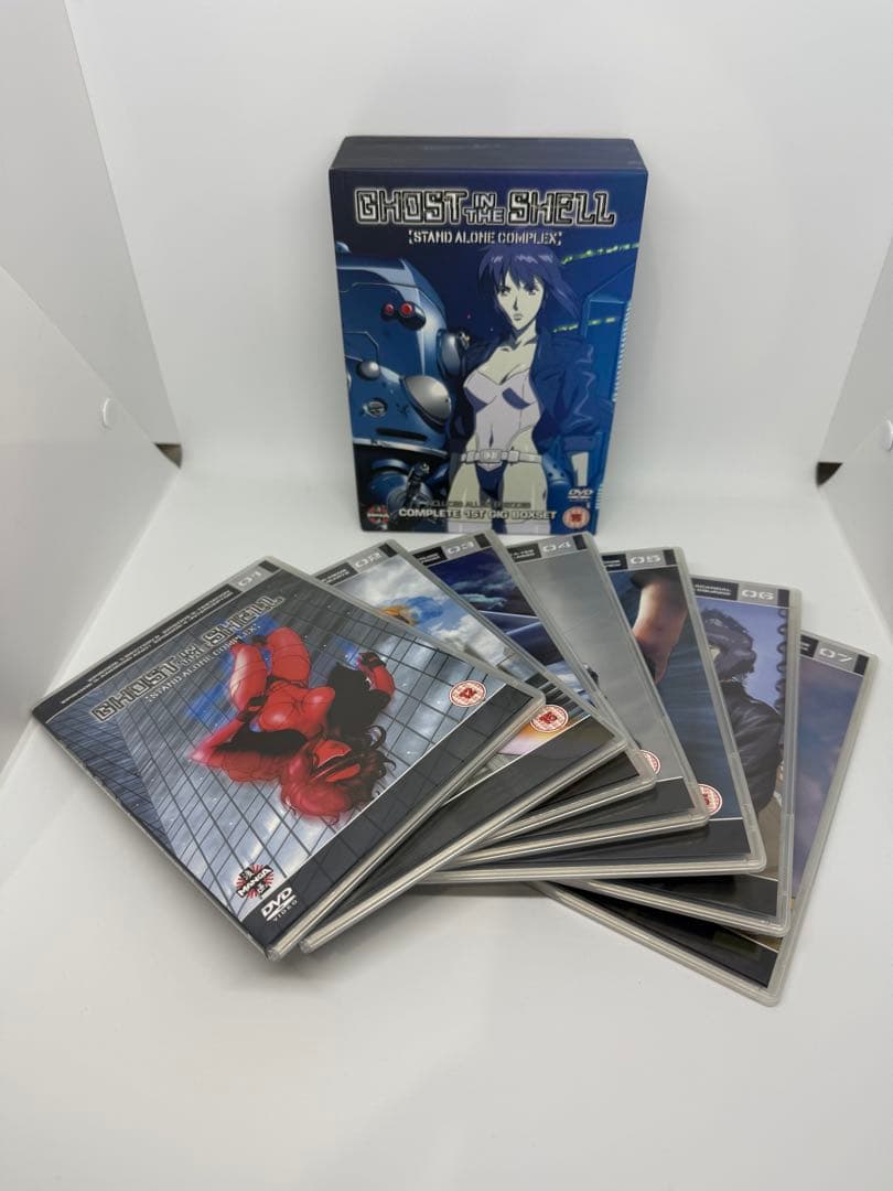 攻殻機動隊 北米版DVD BOX 17枚 コンプリートセット アニメ 映画