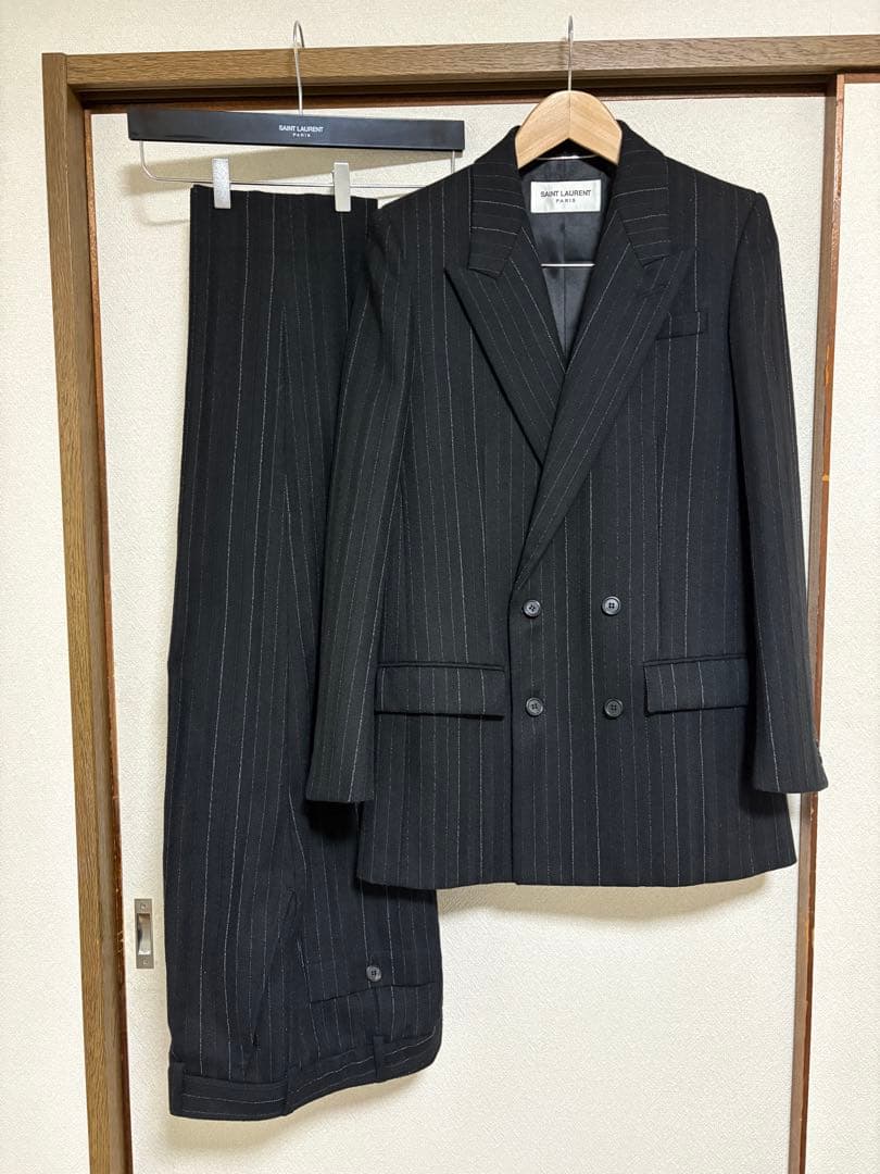 Saint Laurent Parisサンローラン セットアップ ダブル21aw