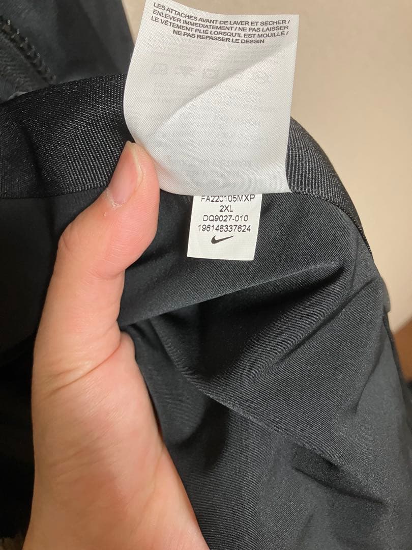 nike sacai trench jacket xxl 新品未使用タグ無し