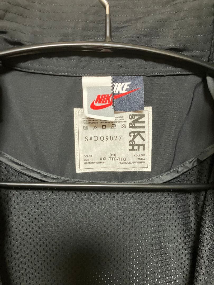 nike sacai trench jacket xxl 新品未使用タグ無し
