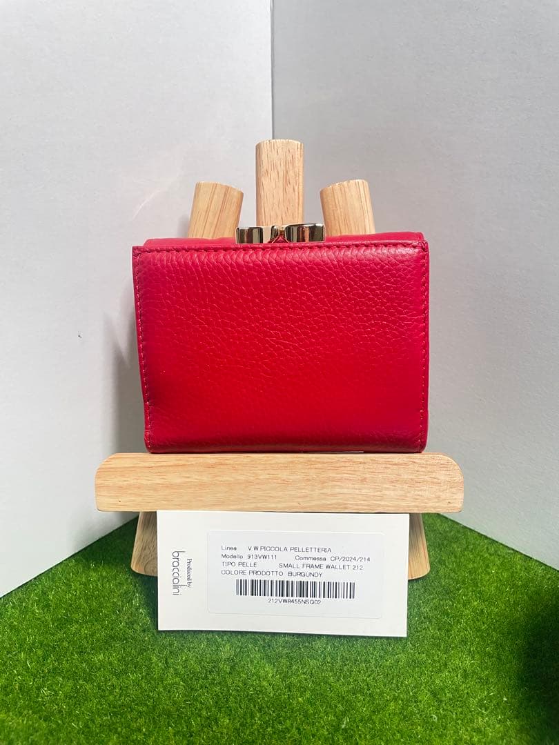 【新品未使用】Vivienne Westwood レッド 三つ折り財布