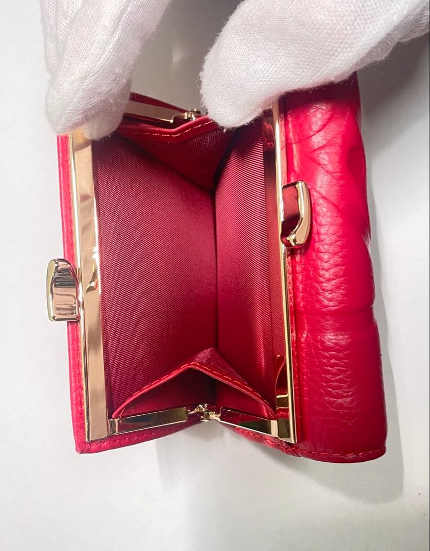 【新品未使用】Vivienne Westwood レッド 三つ折り財布