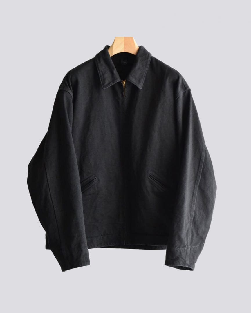 COMOLI コモリ 26SS ブラックデニムジップショートジャケット サイズ1