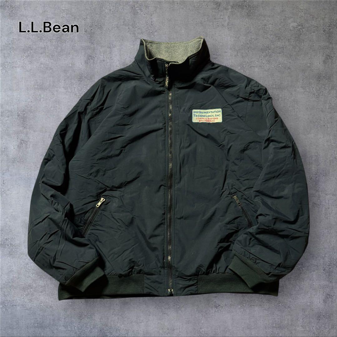 ユウスケ2245古着00年代L.L.Beanウォームアップジャケット裏フリ