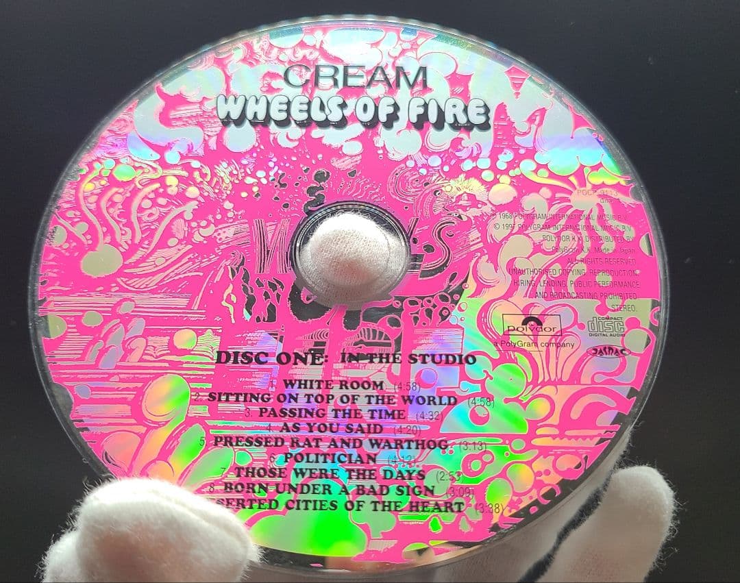 CREAM/クリーム WHEELS OF FIRE 紙ジャケット