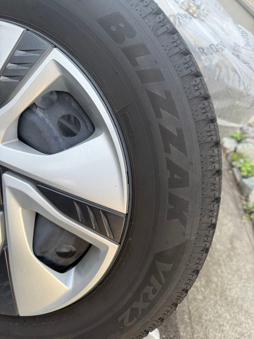 ikka★ブリヂストン 185/65R15 VRX2Zタイヤ ホイール4本