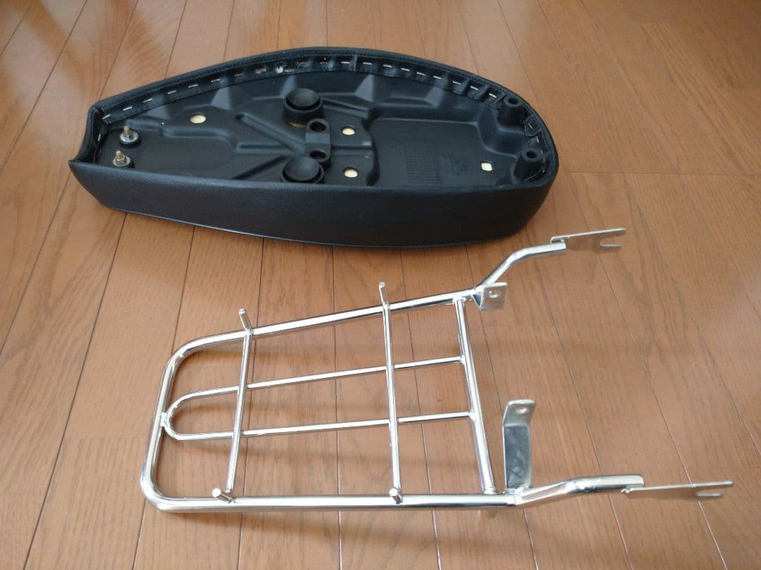 カブ等ミディシート、専用リアキャリア