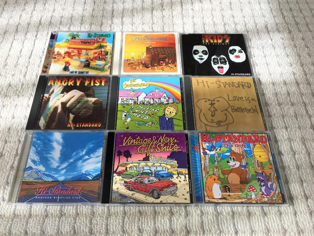Hi-STANDARD ハイスタンダード CD 全9枚セット
