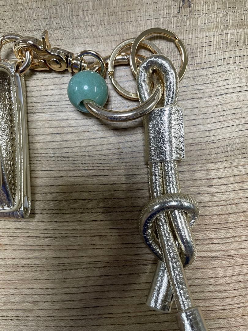新品★HASHIBAMI PECHINCHAR 三つ折り財布　ゴールド