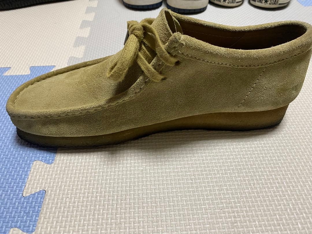 CLARKS ORIGINALS スエード モカシン ベージュ 27.5cm