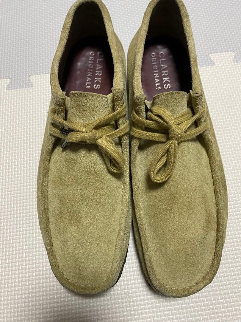 CLARKS ORIGINALS スエード モカシン ベージュ 27.5cm