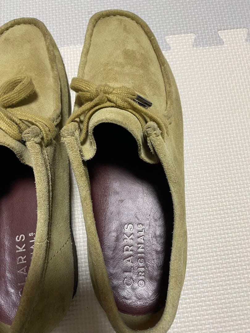 CLARKS ORIGINALS スエード モカシン ベージュ 27.5cm