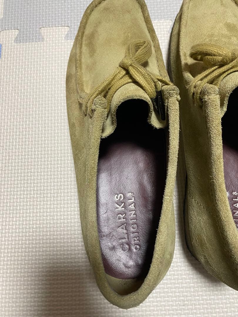CLARKS ORIGINALS スエード モカシン ベージュ 27.5cm