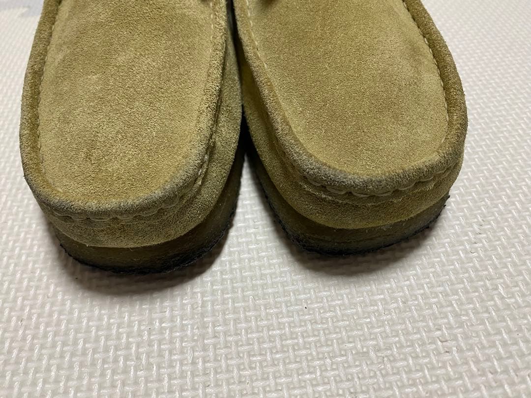 CLARKS ORIGINALS スエード モカシン ベージュ 27.5cm