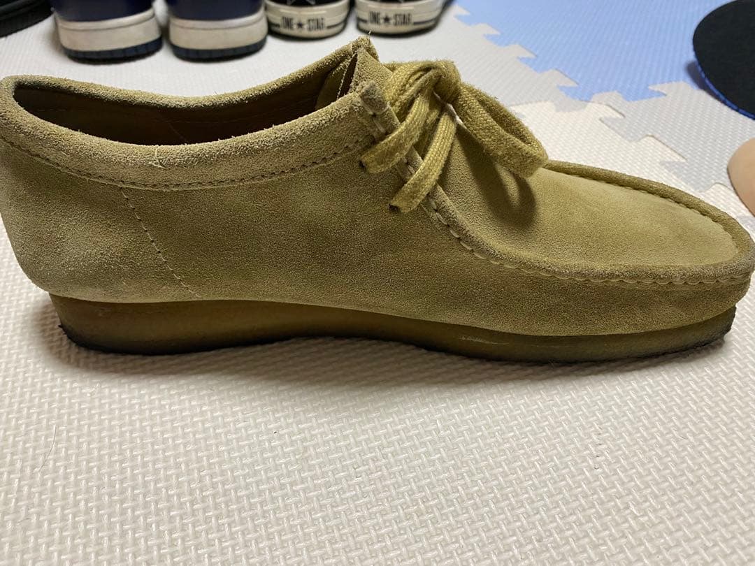 CLARKS ORIGINALS スエード モカシン ベージュ 27.5cm