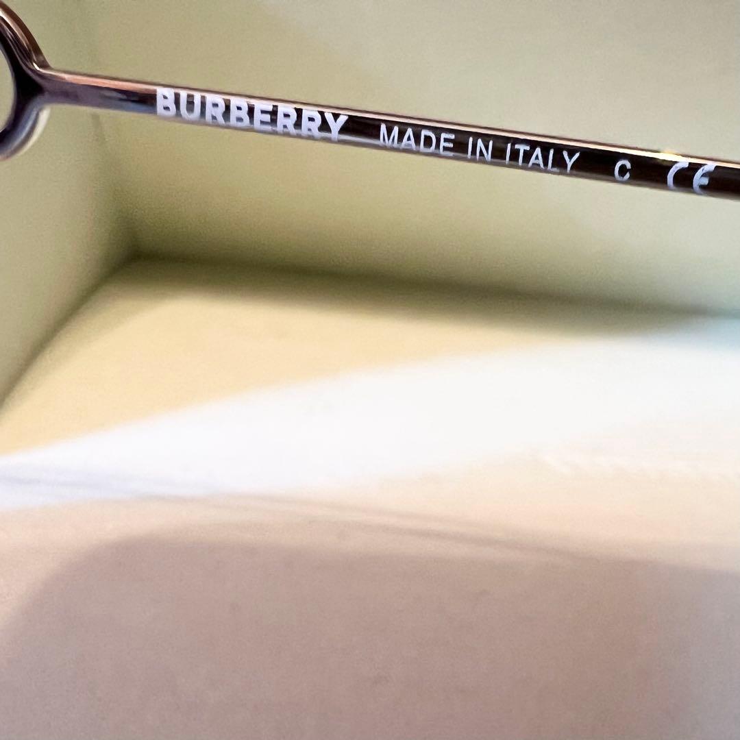 BURBERRY サングラス ピンク×シルバー MADE IN ITALY