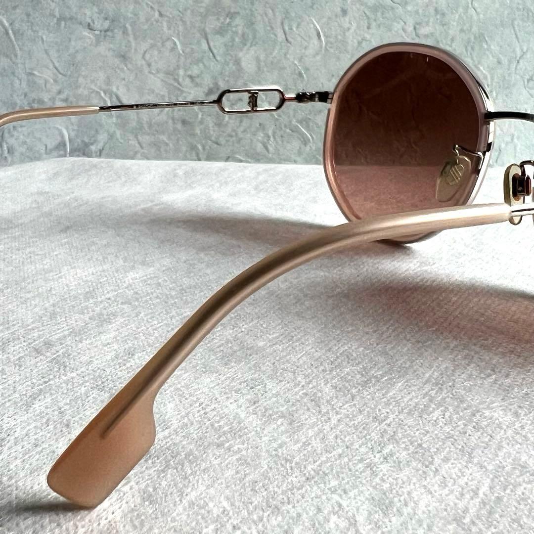 BURBERRY サングラス ピンク×シルバー MADE IN ITALY