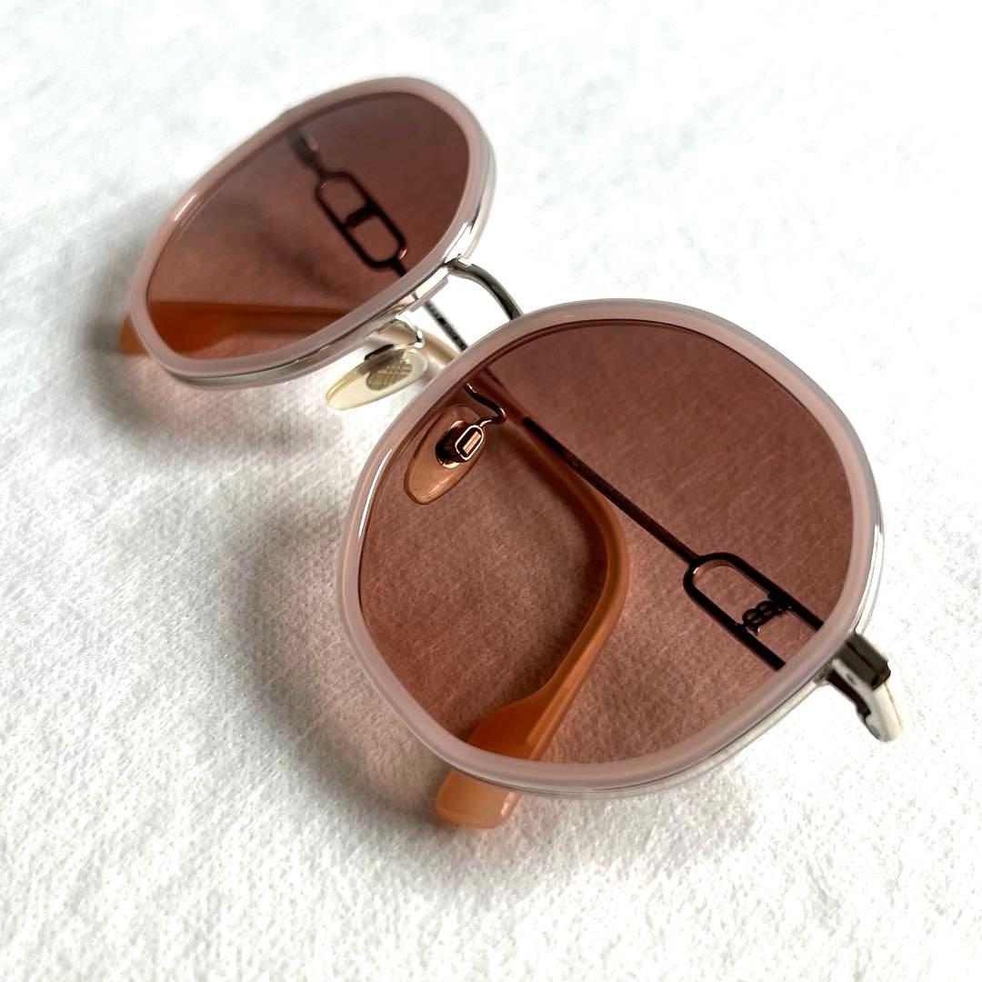 BURBERRY サングラス ピンク×シルバー MADE IN ITALY